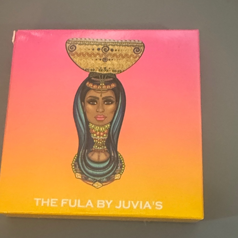 Juvia's Place The Fula Eyeshadow Palette - Pink, Orange, Yellow